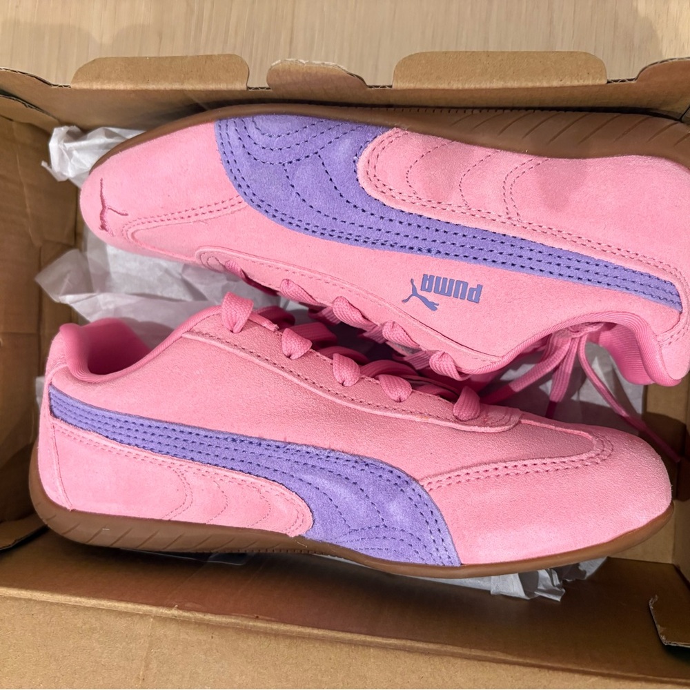 Puma Posie Pink and Lavender‎ Alert Kids Sneakers 2.5 c